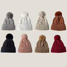 Load image into Gallery viewer, Outdoor Thickened Winter Hat Ear Protection Knitted Cap Elastic Casual Beanie Hats for Men Women
