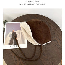 Load image into Gallery viewer, Multicolor Ear-flap Lenin Cap Suede Earflap Protection Fleece-lined Basin Hat Windproof Cold Protection Ear Protection Hat
