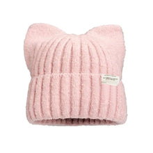 Load image into Gallery viewer, Cat Ear Beanie Winter Hat Warm Knitted Cap with Windproof Thickened Design Cute Autumn Winter Warm Accessories for Women Girls
