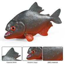 Load image into Gallery viewer, Mini Piranha Model Simulation Ocean Submarine Creature Model Human-Eating Fish-Eating Children's Science and Education Learning Toys
