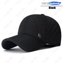 Load image into Gallery viewer, New Winter Trucker Cap Windproof Cold-Proof Warm Earmuffs Fleece Lined Thickened Baseball Caps Dad Hat Duckbill Hats
