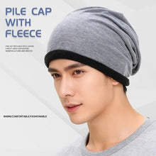 Load image into Gallery viewer, Fashion Soft Warm Hat Ear Protection Keep Warm Cold Cap Windproof Fleece Lined Winter Knitted Hat for Women
