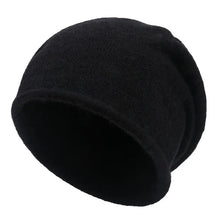 Load image into Gallery viewer, 1pc Warm Solid Color Plush Hat,lightweight, Casual,multifunctional Knitted Skullies Caps for Hiking, Cycling,outdoor Activities
