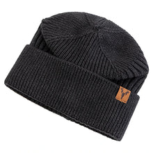Load image into Gallery viewer, New Style Unisex Winter Hat Plush Fur Lining Warm Cap Stylish Soft Beanie Hat For Men Women Outdoor Ski Sports Knitted Hat
