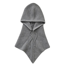 Load image into Gallery viewer, Woolen Winter Balaclava Hat Integrated Design Ear Protection Knitted Hooded Caps Knitted Texture Warmth Element
