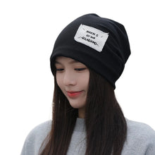 Load image into Gallery viewer, Fashion Soft Warm Hat Fleece Lined Keep Warm Winter Knitted Hat Thickened Ear Protection Beanies Bonnet for Women
