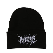 Load image into Gallery viewer, Street Fashion Knitted Skullies Beanies Hats Warm Winter Caps for Women Men Acrylic Gothic Style
