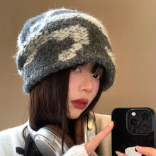 Load image into Gallery viewer, Women Fashion Cold Protection Fluffy Beanies Winter Warm Thicken Yarn Pile Hats Snowproof Cold-proof Headscarf Caps
