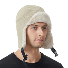 Load image into Gallery viewer, Outdoors Warm Bomber Hat Thick Ushanka Fur Hat Ear Protection Casual Earflap Bonnet Riding

