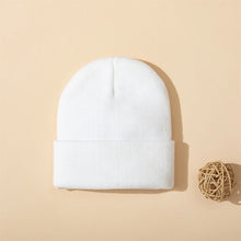 Load image into Gallery viewer, 1pc Solid Color Unisex Beanie Hat,Versatile Outdoor Autumn and Winter Casual Warm Cap,Suitable for Winter Christmas,Sking
