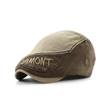 Load image into Gallery viewer, Men Women Wool Newsboy Caps Herringbone Flat Caps Coffee British Gatsby Caps Autumn Winter Warm Woolen Hats Gorras
