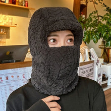 Load image into Gallery viewer, New Warm Scarf Mask Integrated Hat Windproof Coldproof Pullover Cap Polar Fleece Ear Protection Hat for Outdoor Cycling Skiing
