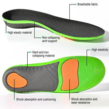 Load image into Gallery viewer, Arch Support Insoles Sports Shock Absorption Elastic Wear Resistant Orthopedic Flatfoot Insoles Feet Foot Pad
