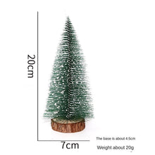 Load image into Gallery viewer, 3PCs Mini Christmas Tree Desktop Ornaments DIY Pine Tree Christmas Decoration
