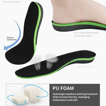 Load image into Gallery viewer, Insole Orthopedic  Thickened Arch Support s Pad for Flat Feet Sport Shock Absorption High Elastic Wear Resistant Foot Cushion shoe pads
