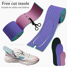 Load image into Gallery viewer, Insole 50/150cm Cuttable s Adult Kids Soft Comfortable Sport Breathable Shock Absorption  Inserts Universal Feet Sole s shoe pads
