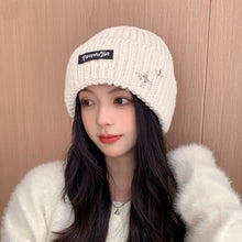 Load image into Gallery viewer, Solid Color Knitted Beanies Keep Warm Anti-cold Female Beanie Caps Hip Hop Outdoor Ladies Casual Cap For Women/Men/Students
