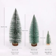 Load image into Gallery viewer, 3PCs Mini Christmas Tree Desktop Ornaments DIY Pine Tree Christmas Decoration
