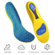 Load image into Gallery viewer, Insole Shock Absorption Deodorant Breathable Cushion Running s for Feet Man Women Orthopedic s shoe pads
