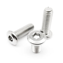 Load image into Gallery viewer, M2 M2.5 M3 M4 M5 M6 M8 Large Flat Hex Hexagon Socket Allen Head Connect Joint Bolt Furniture Rivet Screw 304 A2 Stainless Steel
