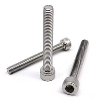 Load image into Gallery viewer, 5/10pc M3 M4 M5 M6 M8 304 A2 Stainless Steel DIN912 Allen Hexagon Hex Socket Head Cap Bolt Screw Over Ultra Long 100mm
