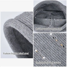 Load image into Gallery viewer, Casual Warm Winter Knitted Hat Soft Thickened Bonnet Short Brim Windproof Beanies Outdoor
