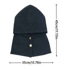 Load image into Gallery viewer, New Polar Fleece Balaclava Hat Collar Warm Windproof Men's Pullover Cap Ears Warm Soft Men Bonnets Cold Weather
