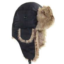 Load image into Gallery viewer, 1PC Winter Trapper Aviator Trooper Earflap Hat Warm Waterproof Disco Ski Hat Bomber Cap Fleece Thicken Warm Ear Protectors Hats
