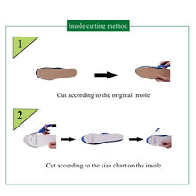Load image into Gallery viewer, Insole 4D Memory Foam Sport s Plantar Fasciitis Arch Support  Inserts Sneakers Cushioning Anti-slip Template  Men Women shoe pads
