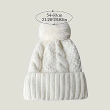 Load image into Gallery viewer, Outdoor Thickened Winter Hat Ear Protection Knitted Cap Elastic Casual Beanie Hats for Men Women

