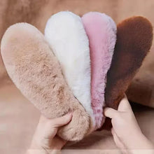 Load image into Gallery viewer, Warm Imitation Rabbit Fur Insoles Winter Warm Plush Men Women Insoles Soft Thick Winter Warm Insole Men's and Women's Insole
