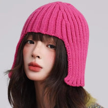 Load image into Gallery viewer, New Ear Protection Winter Beanie Hat Warm Solid Color Headwrap Hat Breathable Overhead Cap Autumn Winter
