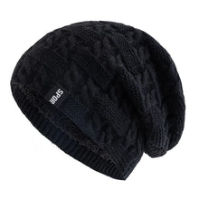 Load image into Gallery viewer, Unisex Winter Hats Sports Label Casual Dopamine Beanie Hat Fleece Lined Warm Knitted Hats For Men Women

