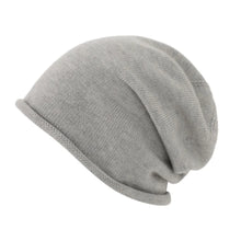 Load image into Gallery viewer, Fashion Soft Slouchy Beanie Hat Thickened Fleece Lined Cashmere Beanie Keep Warm Windproof Knit Hat Winter Season
