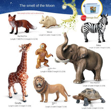 Load image into Gallery viewer, Fox model toy wild animal model set toy simulation solid fox plum deer children cake decorations
