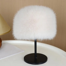Load image into Gallery viewer, Fashion Plush Fluffy Fur Bucket Hat Warm Furry Fisherman Hat Ear Protection Soft Mongolian Cap Winter
