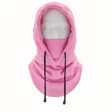 Load image into Gallery viewer, Winter Thermal Fleece Hat Hooded Outdoor Windproof Cold Warm Skiing Sport Men Women Neck Warmer Cycling Face Mask Masked Caps
