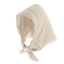 Load image into Gallery viewer, Cold Proof Thickened Winter Headscarf Water-repellent Windproof Warm Hood Puff Design Tie Hood Down Cotton Scarf Street Wear
