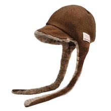 Load image into Gallery viewer, Fashion Thickened Ear Protection Hat Cold Proof Windproof Fleece Cap Thermal Comfortable Warm Hat Outdoor Cycling
