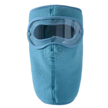 Load image into Gallery viewer, Winter Windproof Face Warm Cycling Masque Men Women Ski Masked HatHD Goggles Antifog Breathable Fleece Face Shield Cap Balaclava
