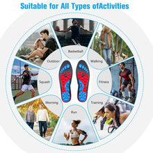 Load image into Gallery viewer, Insole Medical Magnetic Therapy Sports s Massage Foot Weight Loss Slimming Acupressure  Anti-fatigue Health Care  Pads shoe pads
