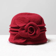 Load image into Gallery viewer, Ladies' Fashionable 100% Wool Hat - Warm, Elegant,Versatile,Windproof - Perfect for Autumn&amp;Winter, Outdoor Activities,Daily Wear
