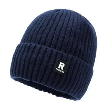 Load image into Gallery viewer, Winter Thick  Beanie Hat With Fleece Lined For Men Women Winter Solid Knitted Wool Skull Cap For Outdoor Activities &amp; Daily Use

