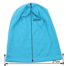 Load image into Gallery viewer, Winter Skullies Unisex Slouchy Beanie Hip Hop Elastic AP Cap One Size Hat
