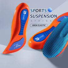Load image into Gallery viewer, Insole Sport Orthopedic s for Feet Men Women EVA Breathable Shock Absorption s  for Running Basketball Sport Care Pads shoe pads
