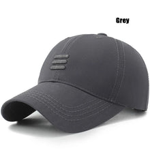 Load image into Gallery viewer, 4 Colors New Fashion Soft Top Baseball Cap Outdoor Sport Casual Cotton Snapback Hats For Men and Women Three Bars Dad Hat Design
