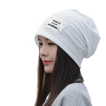 Load image into Gallery viewer, Fashion Soft Warm Hat Fleece Lined Keep Warm Winter Knitted Hat Thickened Ear Protection Beanies Bonnet for Women
