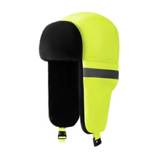 Load image into Gallery viewer, Thickened Trapper Hat Waterproof Warm Ski Hat Reflective Strips Design Windproof Bomber Cap Winter Outdoor Activities
