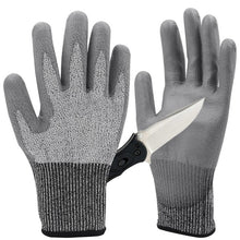 Load image into Gallery viewer, Grade Level 5 Cut-resistant Gloves Anti Cut Gloves Protection Safety Work Butcher Garden Handguard Kitchen Tool
