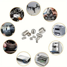 Load image into Gallery viewer, 304 Stainless Steel Socket Head Hex Set Screw Assortment Kit Grub Screw Cup- Metric M3 M4 M5 M6 M8 Cup Point Grub Screw Set
